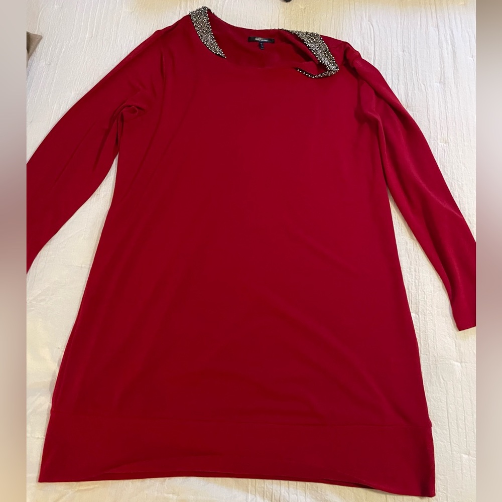 Daisy Fuentes XL Knee Length Dress worn once to a Christmas Party